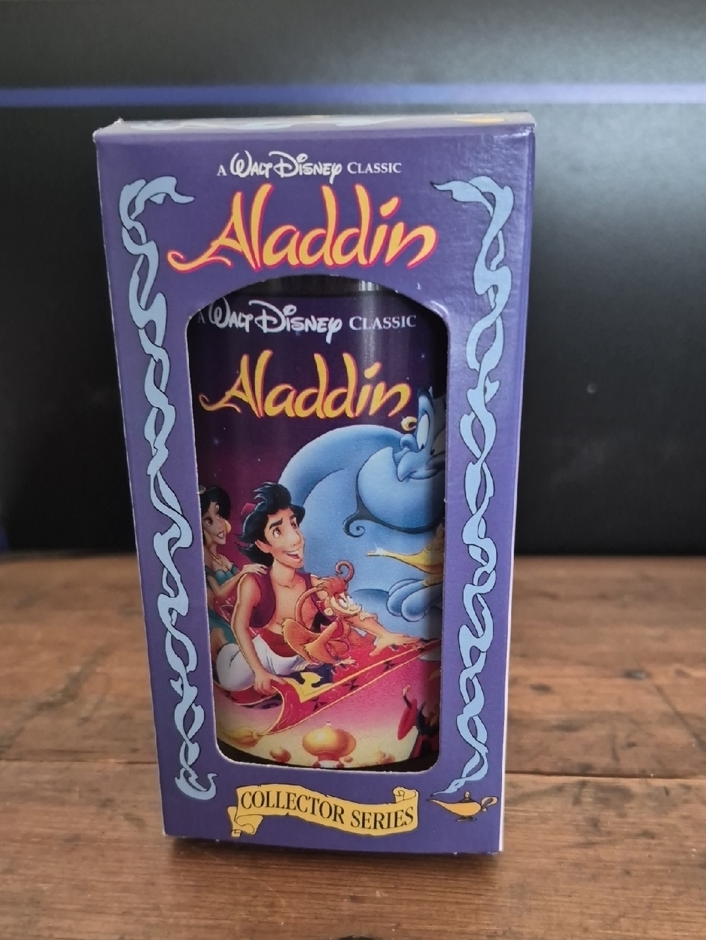 Vintage Walt Disney Classic Aladdin Burger King Collector Series Tumbler